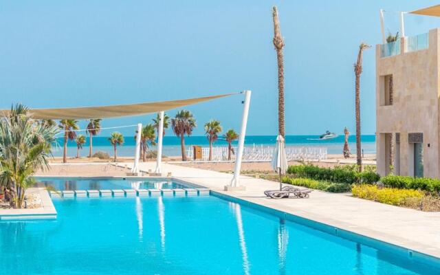 Seaview 1 BR with Beach & Pool access in Mangroovy