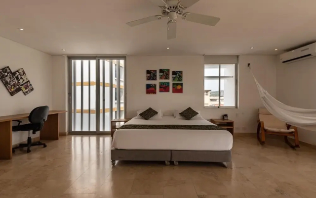 Centric 4 BR w Spacious Rooms Centro Amurallado by Huespedia - Hotel in Картахена - Photo 3