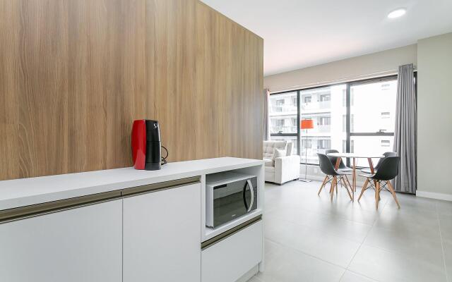 Vista mar em condomínio com foodhall Toptower#CA51