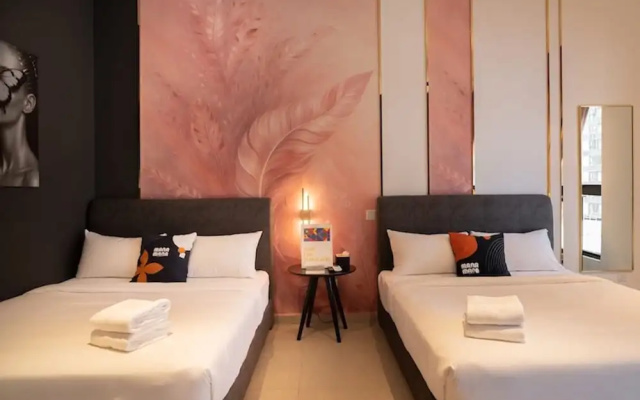 Paxtonz KL Walk to Mall & Pool – Guest Rooms – Petaling Jaya