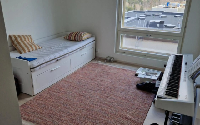62m2 10th floor modern apartment with sauna and view