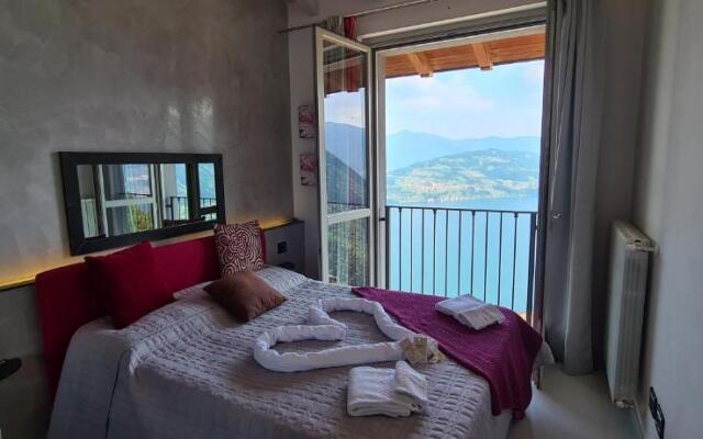 Residence Sirene alloggio Stefania vista lago e piscina