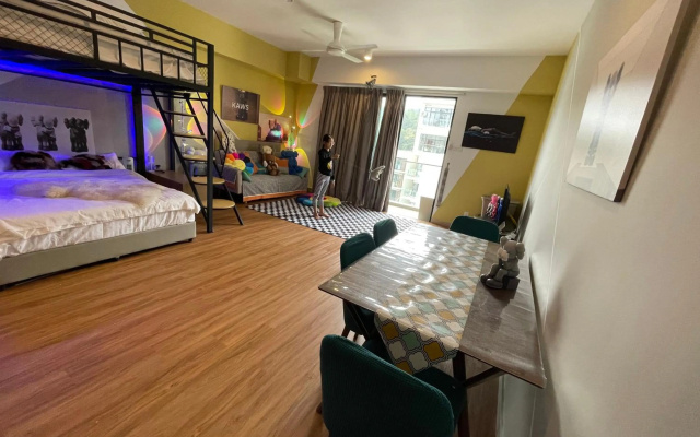 Kaw Supreme Theme WIFI Luxury 7 PAX Genting Pool & Mountain View Cuti Genting Homestay Midhills – Guest Rooms – Gohtong Jaya