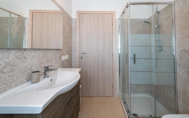Casa Rosa Beige e Blu