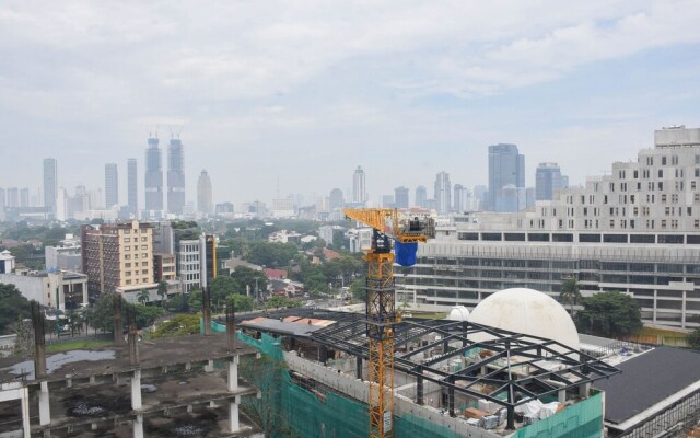 Fully Furnished with Cozy Design Studio at Menteng Park Apartment