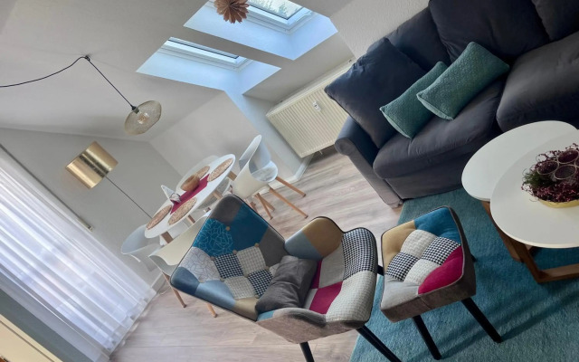 FEWO "Rabennest " Gemütliche Wohnung nahe Rabensteinklinikum