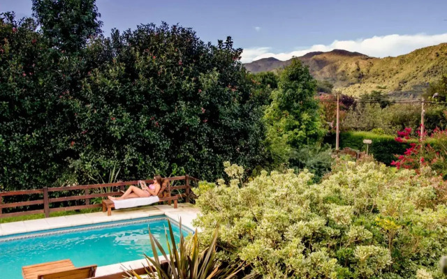 Cabañas Verde y Blanco