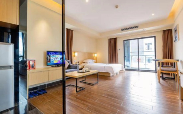 Juda International Apartment Huijiang Metro Station