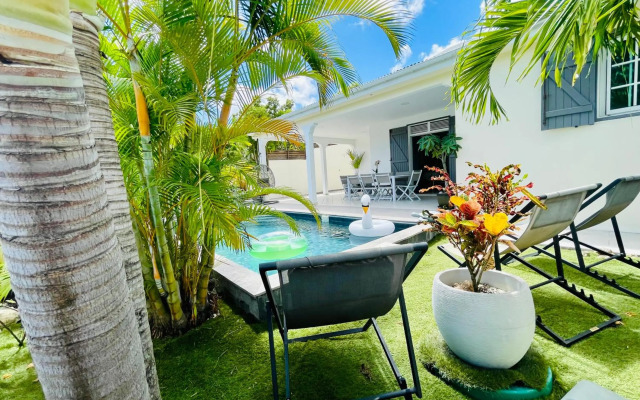 Villa Tropical Paradise avec piscine, 4 chambres