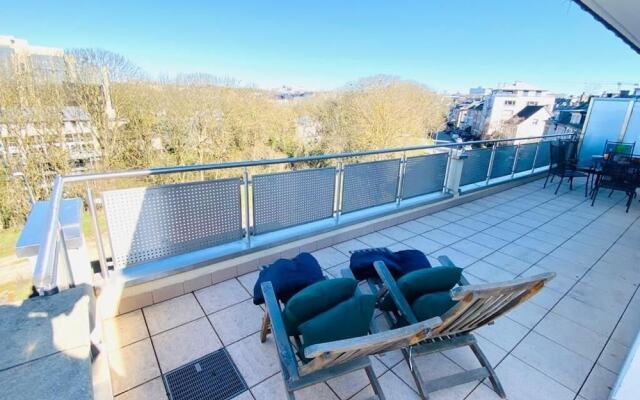 Penthouse in Center - Parking&Terrace