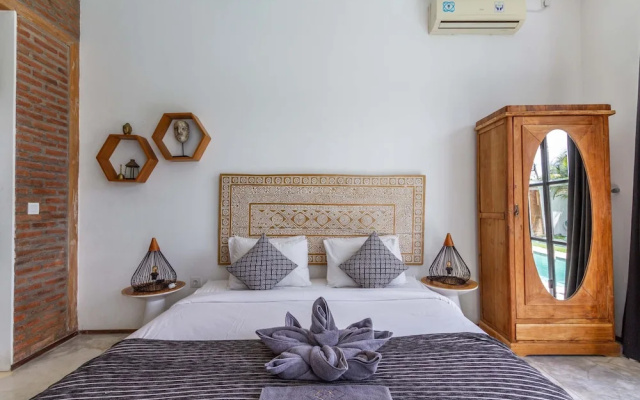 Villa Maje by Alfred in Bali - Tropical 3BD Villa w Pool Near Batu Belig Beach – Guest Rooms – Kerobokan Kelod