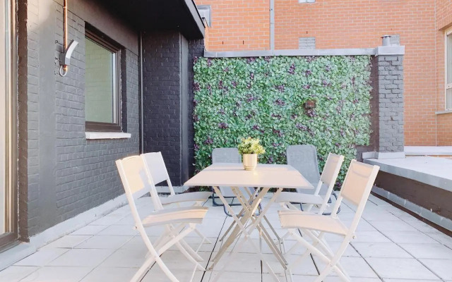 Luxury Apart' MONS City Center with Terrace