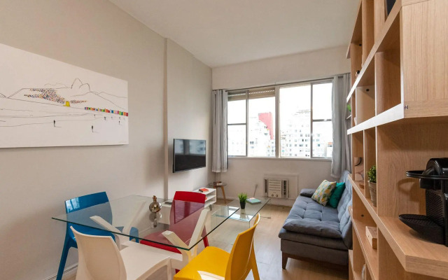 1Quarto com Vista Mar em Copacabana | BRX 58/1002