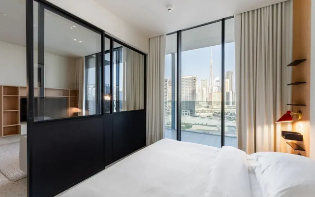 Modern Comfort 1BR w Burj Khalifa View - Apartment in ดูไบ - Photo 3
