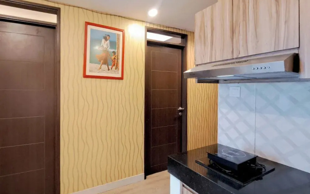Wooden Accent 2Br At Mekarwangi Square Cibaduyut Apartment