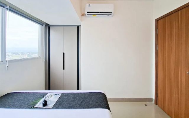 Restful 1Br For 2 Pax With City View At Cisauk Point Apartment – Guest Rooms – Legok