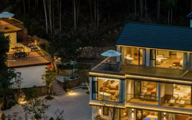 Anji Guoshan Tingyun · Mountain Luxury Private Hot Spring Pool Healing Homestay – Outside – Huzhou