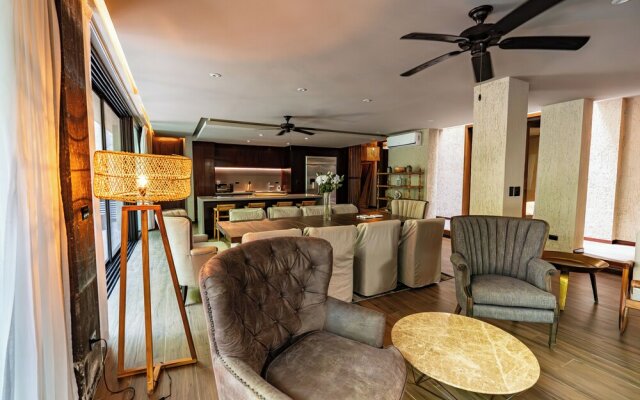 Art House Luxury Apartment 4BR con SPA & Jacuzzi in Tulum