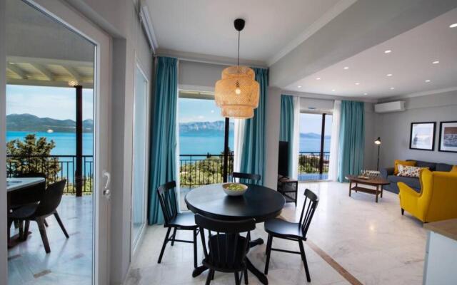 2br house in Nikiana with stunning sea view