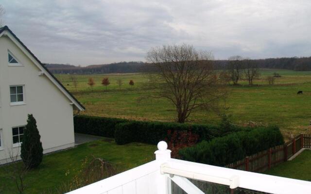 Moderne Ferienwohnung für 4 Personen mit Balkon