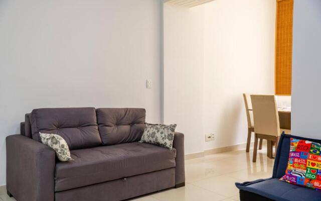 Jamal´s Copa, apartamento TOP na quadra da praia.