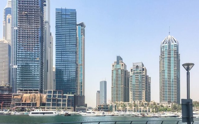 Modern + Bright 2BR With Dubai Marina Views!