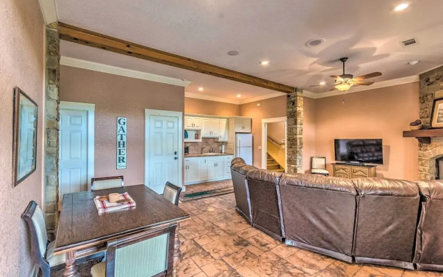 Private Dock + Water Views: Hot Springs Abode!