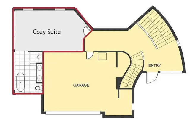 Cozy Suite - Ocean View & Private Beach