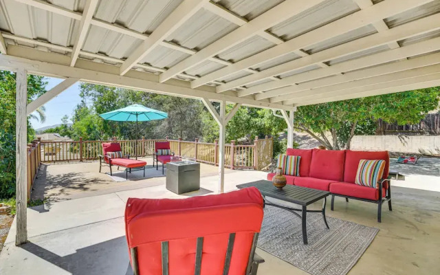 Poway Retreat w/ Stunning Sunset & Mountain Views!