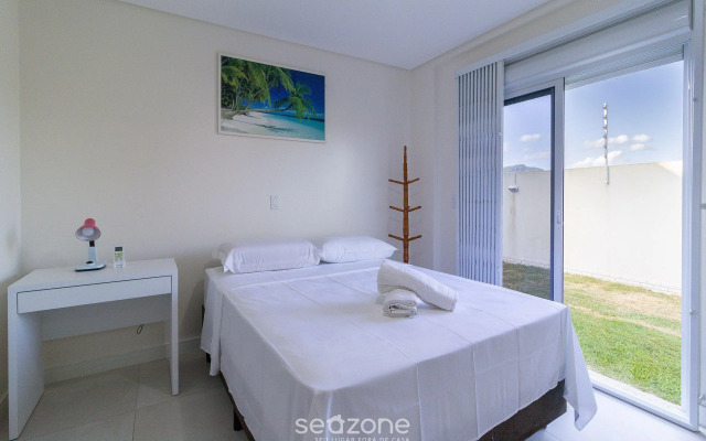Apt Garden com churrasqueira 550m da praia CLG0001