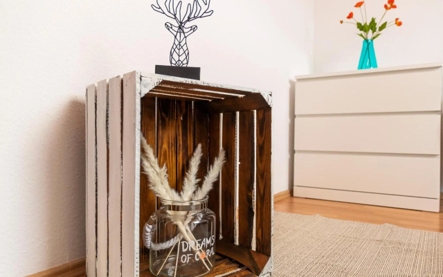 Schöne Dachterasse NETFLIX & PRIME Zentral Modern bis 4 Pers