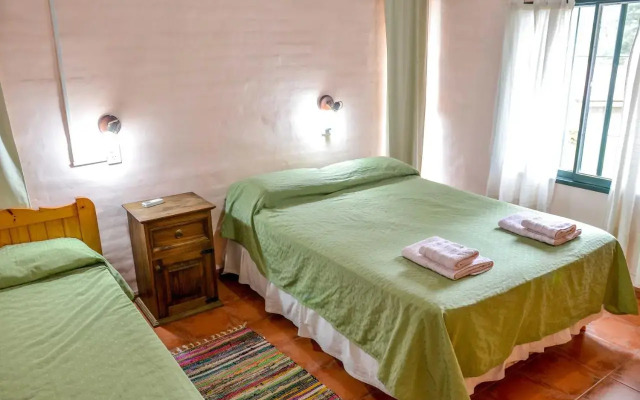 Cabañas Verde y Blanco