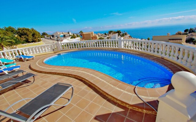 Jean - sea view villa with private pool in Benitachel