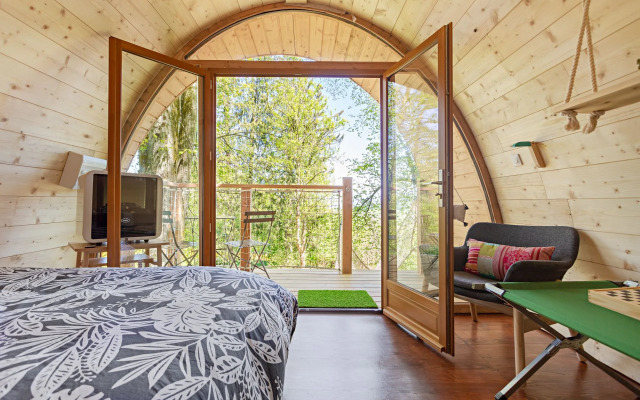 Monchateau étoilé, hébergement insolite