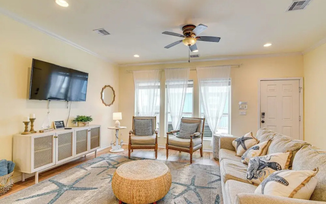 Gulf Views: Beachfront Bolivar Peninsula Escape!