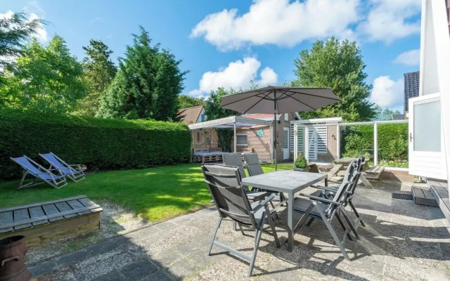 Home With Beautiful Lawn