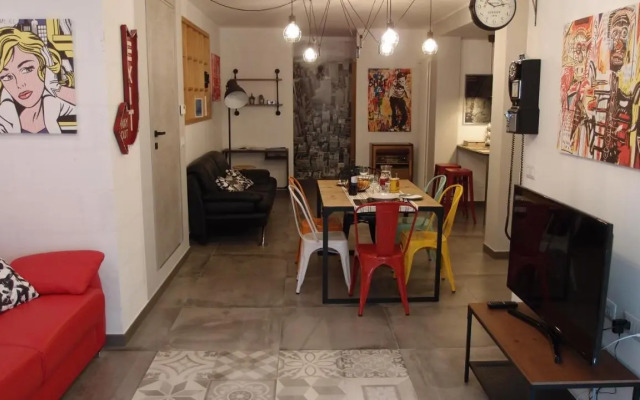 The black dog house