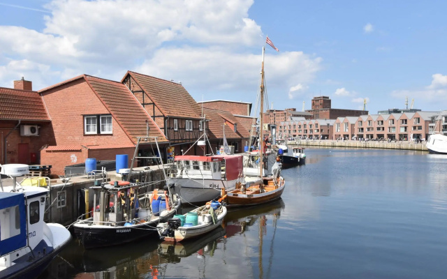 Einladende Ferienwohnung mit Terrasse in Wismar