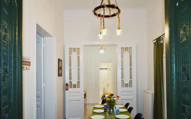 Neoclassical House with Unique Athenian Yard (nearby metro station)