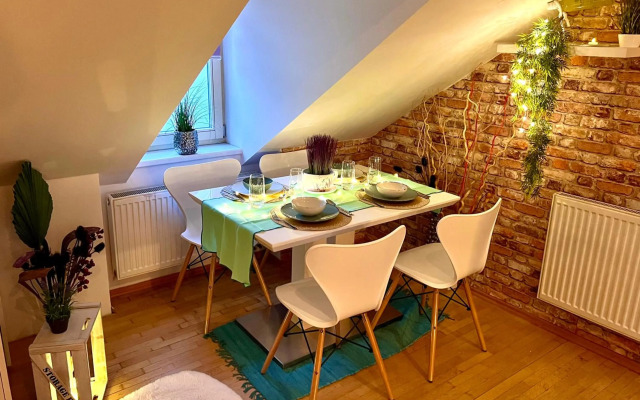 Duplex 2 with quiet terrace on Wenceslas Square