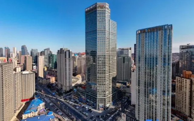 Yue Business Hotel (Dalian Zhongshan Plaza Fulihua International Apartment) – Outside – Dalian