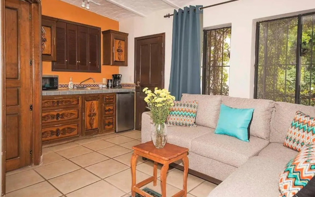 King Bed in Our Guest Room at Inn Ajijic