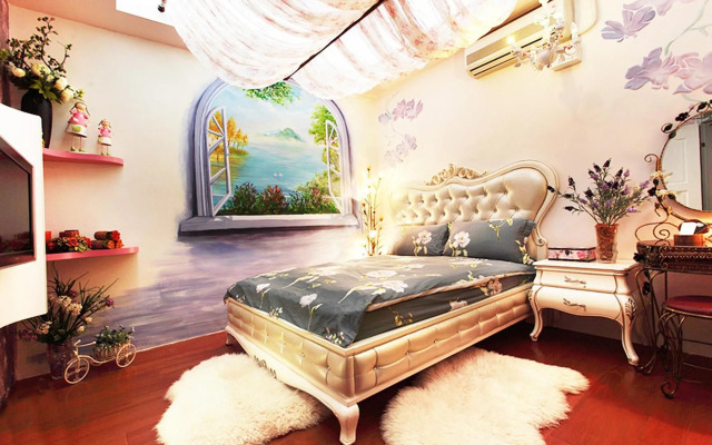 3D Sunflower Embossed B&B