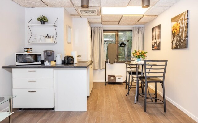 Modern Studio Apartment With King Bed Near Downtown Ottawa