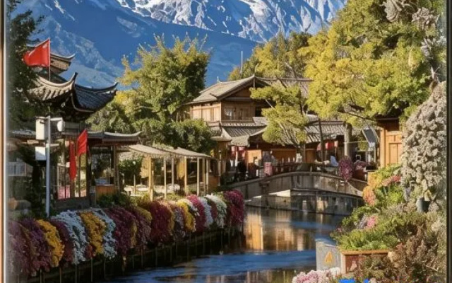 Mountain house boutique Guesthouse(Mufu shop in the ancient city of Lijiang) – Outside – Lijiang
