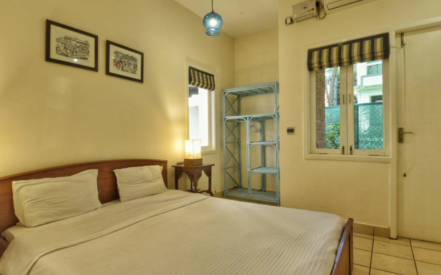 Villa Samaara1 on Candolim Main Road pool facing