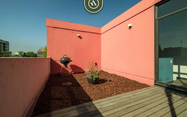 2BR Condo in Roma Norte - Private Terrace