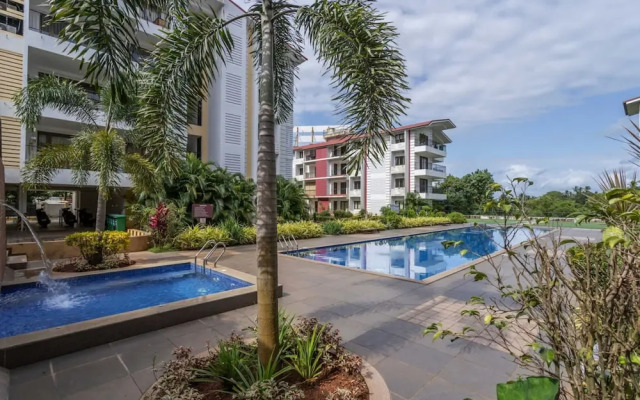Premium 1BR in Calungute- Pool Sauna Near Beach