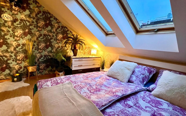 Duplex 2 with quiet terrace on Wenceslas Square