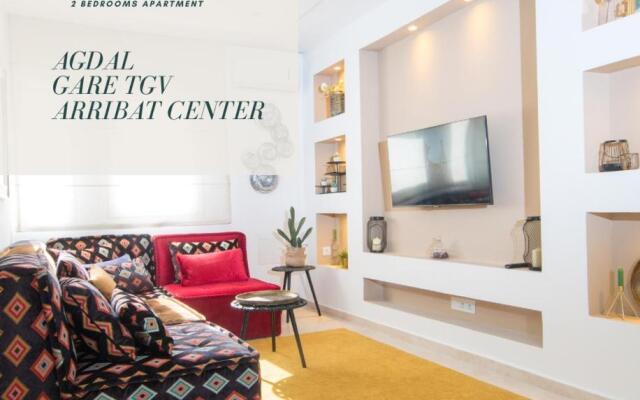 RABAT AGDAL GARE TGV ARRIBAT Center